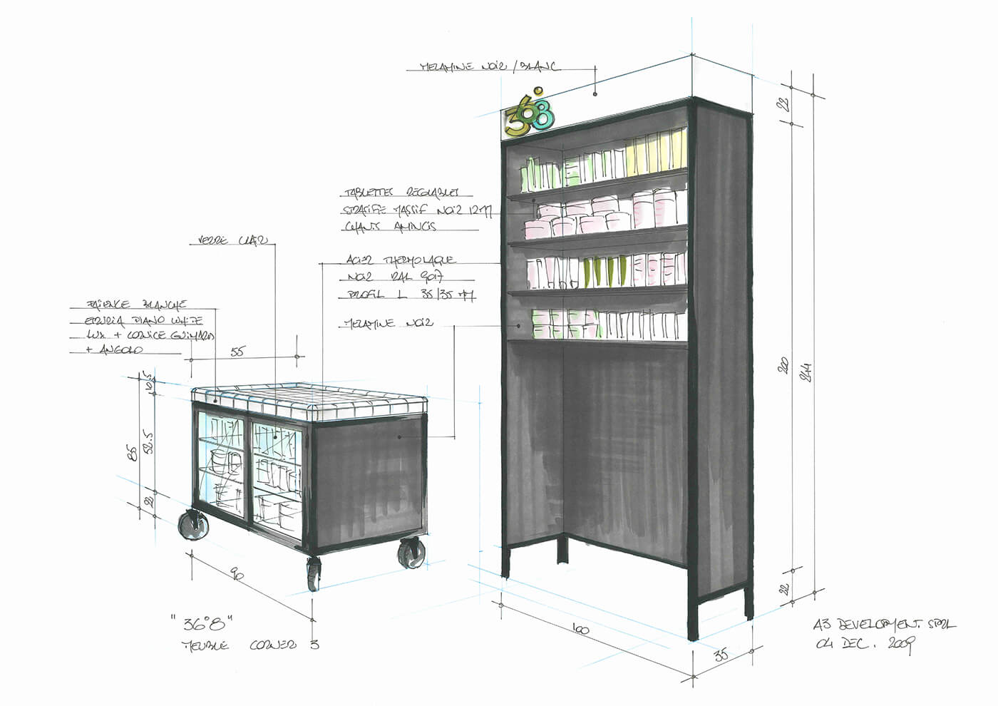 Ukkel Groene Jager, Apotheek 36°8- A3 Development