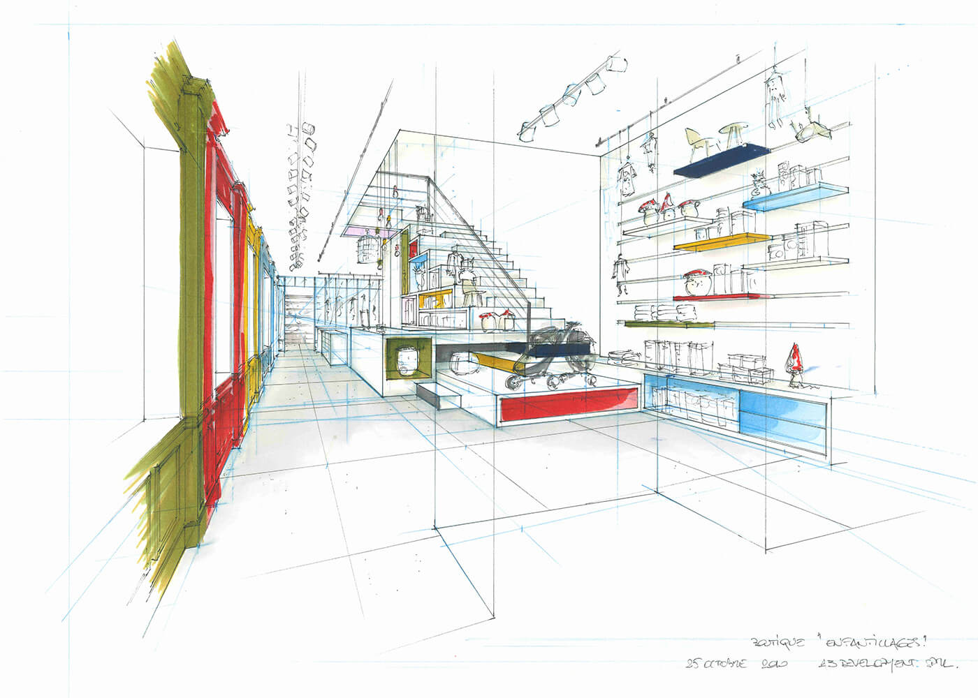 Elsene Begraafplaats, Enfantillages - A3 Development