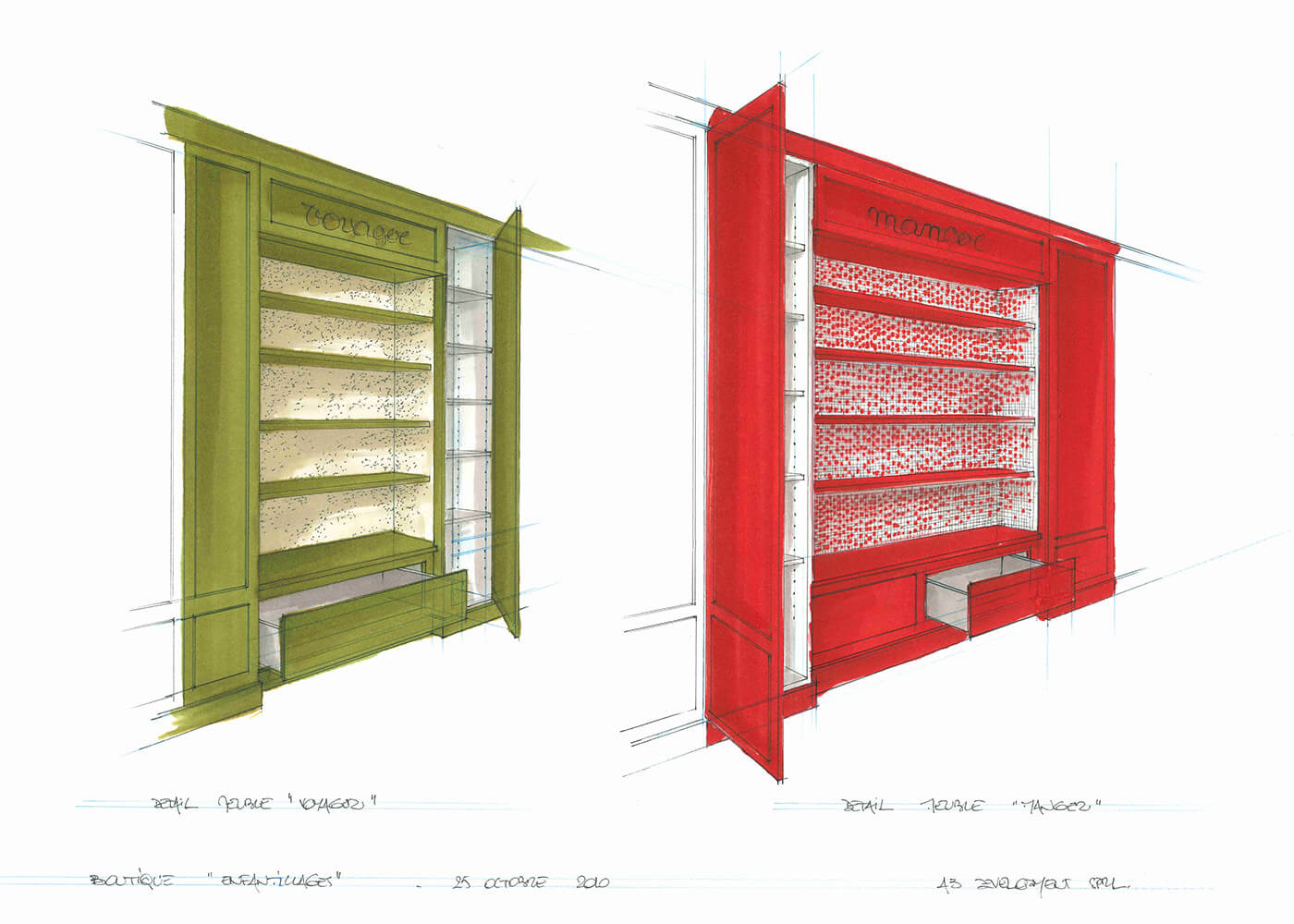 Ixelles Cemetery , Enfantillages - A3 Development