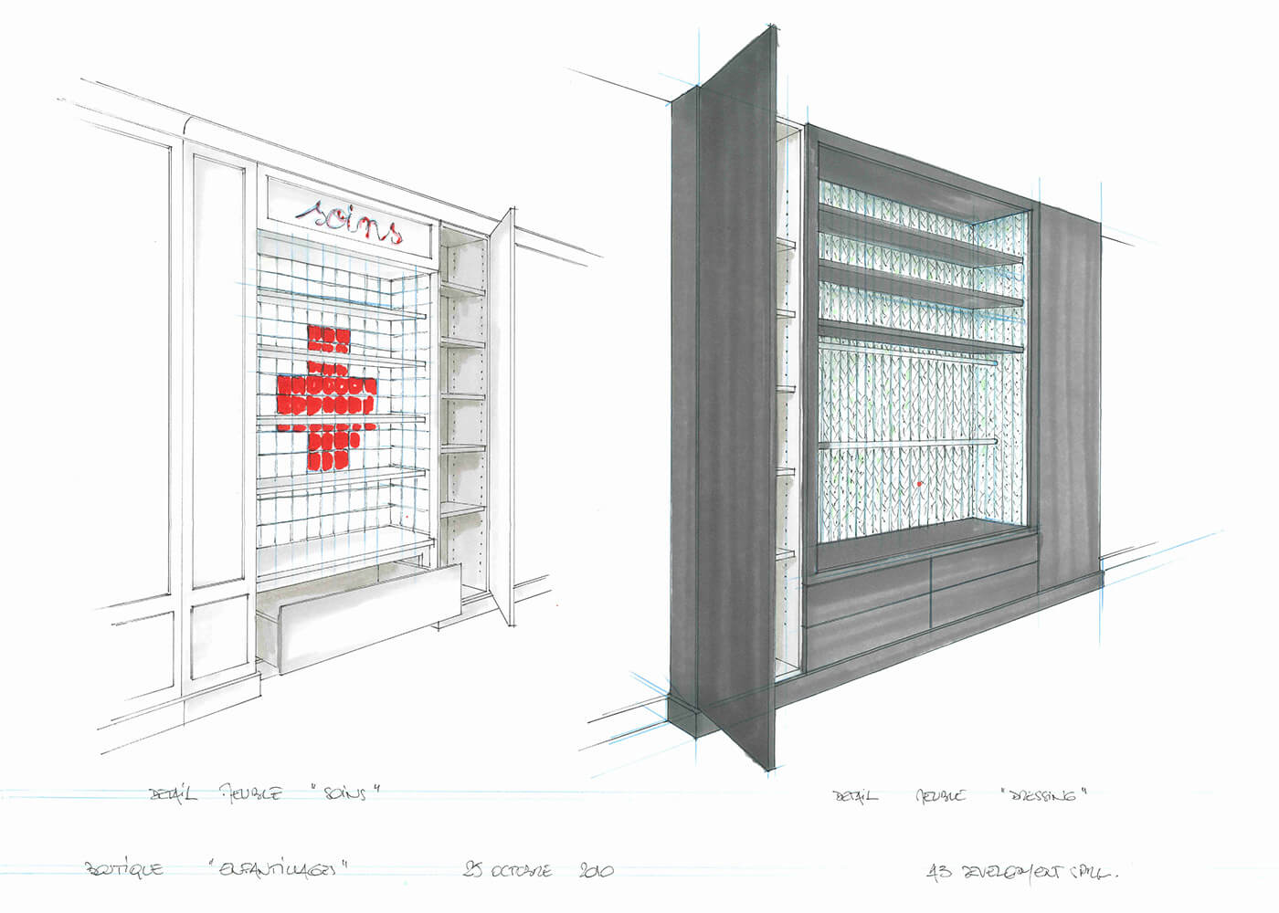 Ixelles Cemetery , Enfantillages - A3 Development